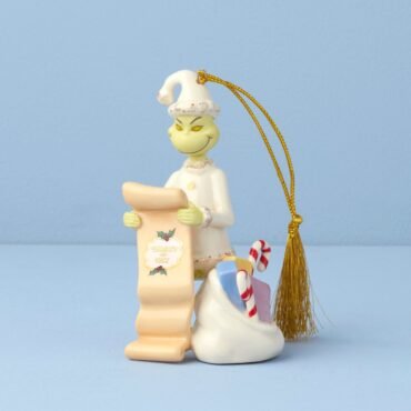 The Grinch’s List Ornament