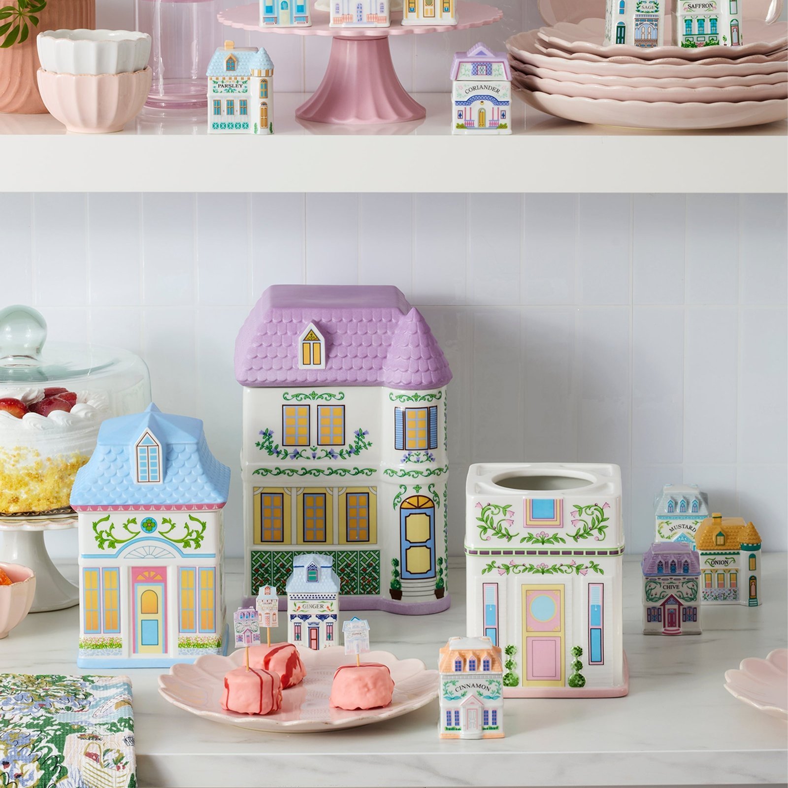 Lenox Village House Canisters – Set Of 3 - Image 6