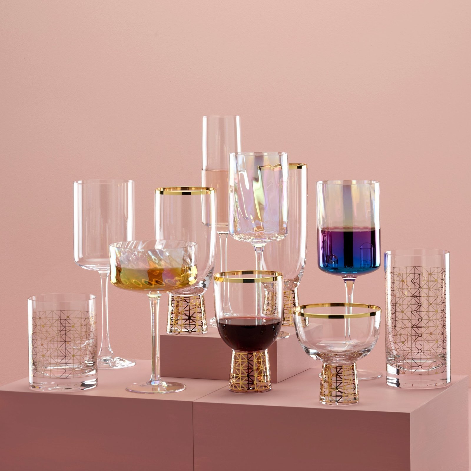 Tuscany Classics Gold Frost Coupe Glasses – Set Of 4 - Image 5