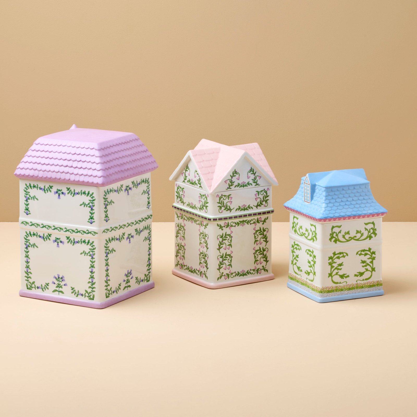 Lenox Village House Canisters – Set Of 3 - Image 2