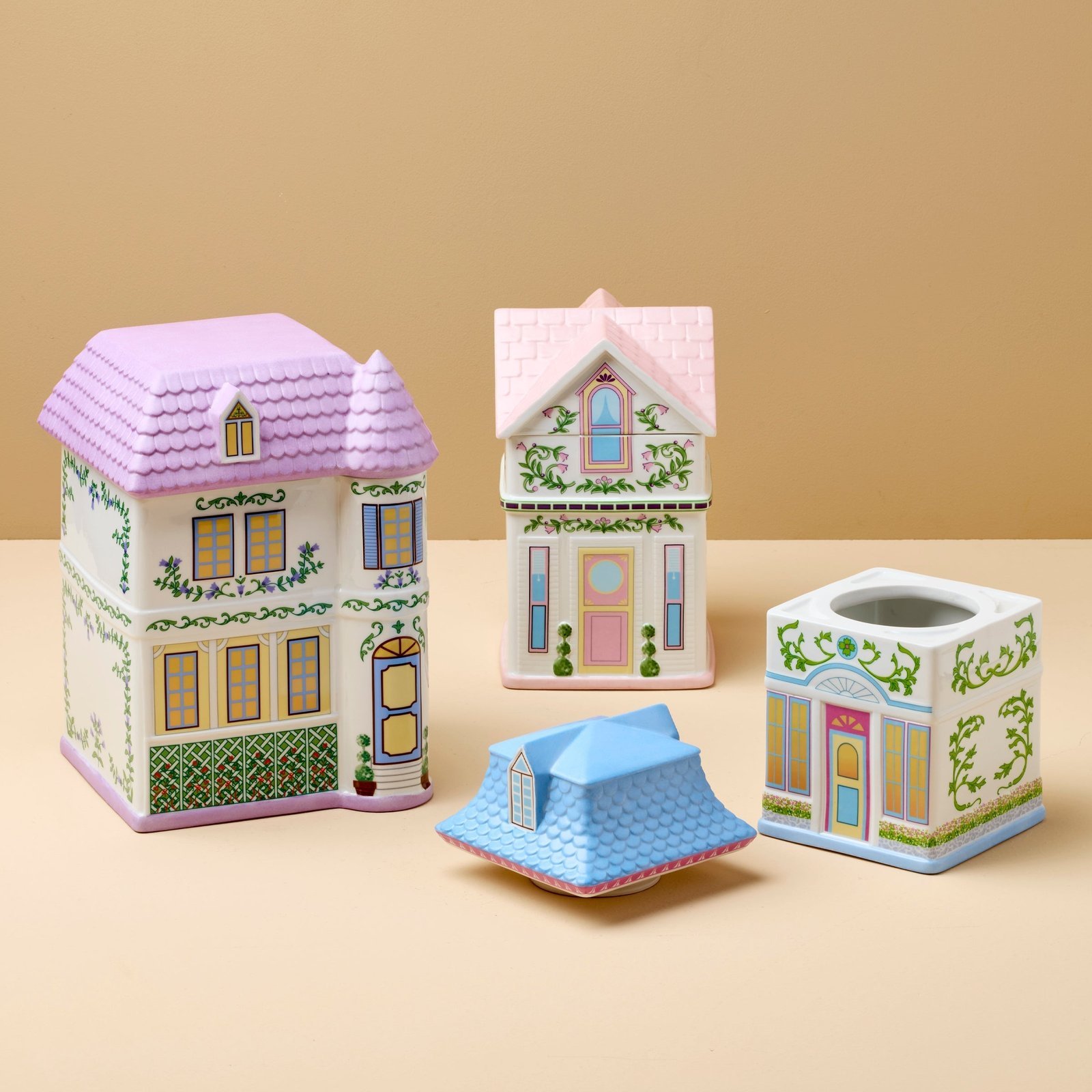 Lenox Village House Canisters – Set Of 3 - Image 3