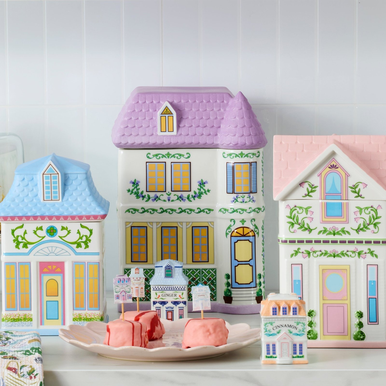Lenox Village House Canisters – Set Of 3 - Image 7