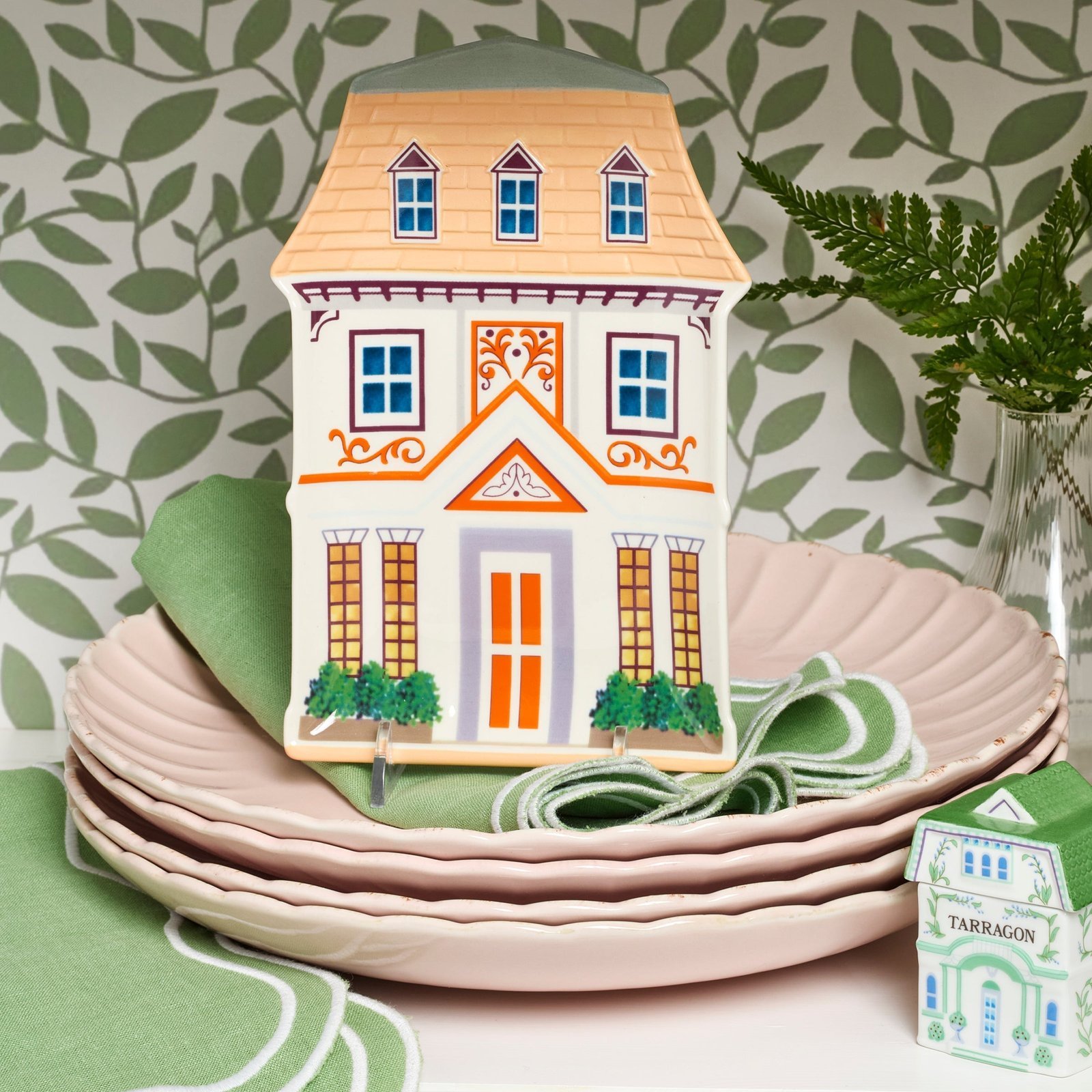 Lenox Village House Accent Plates – Set of 4 - Image 2