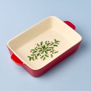 Holiday Rectangular Baking Dish – Small