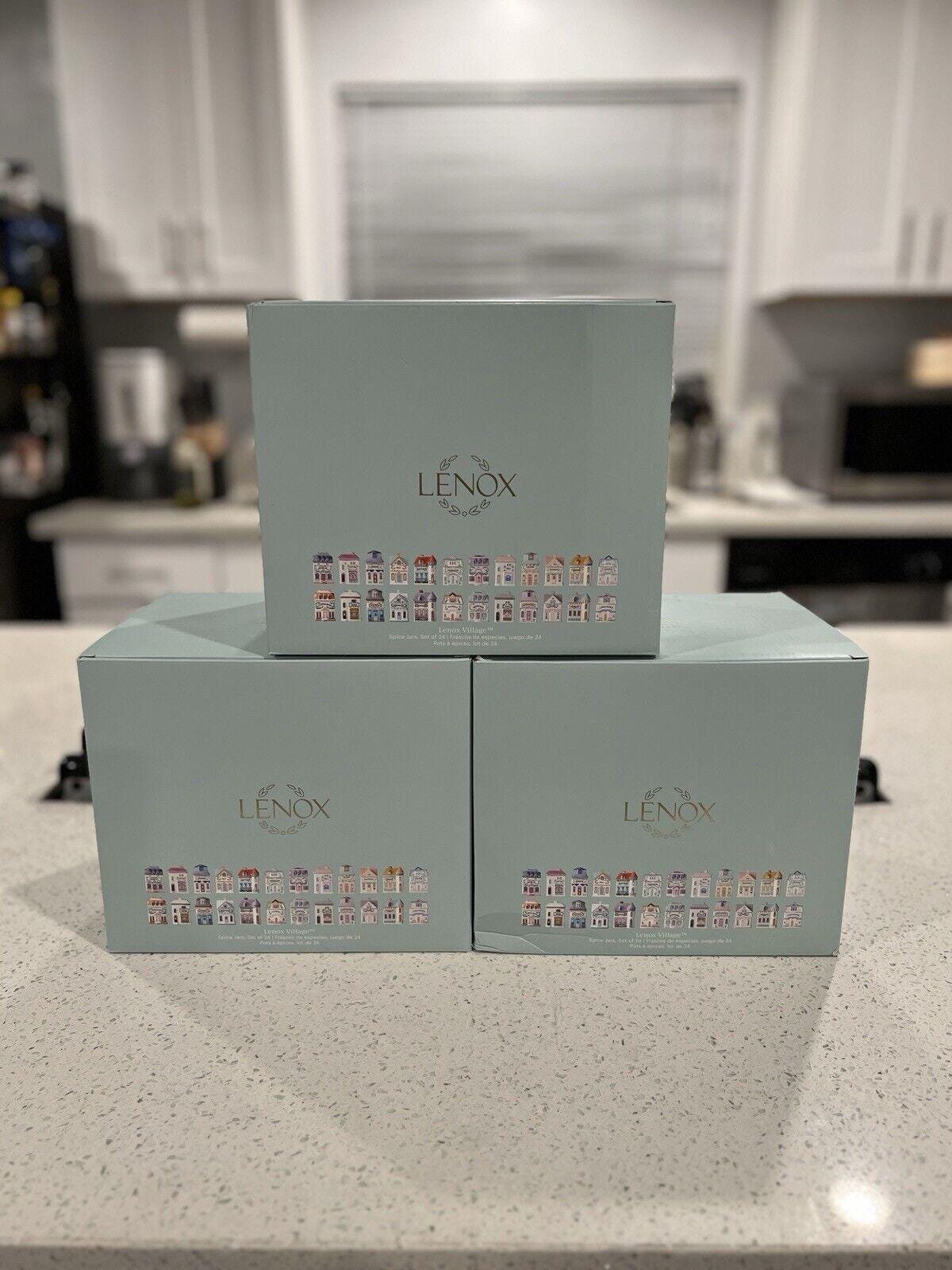 2024 Lenox Spice Village 24 Piece Jar Collection Complete Set IN Hand SHIPS ASAP