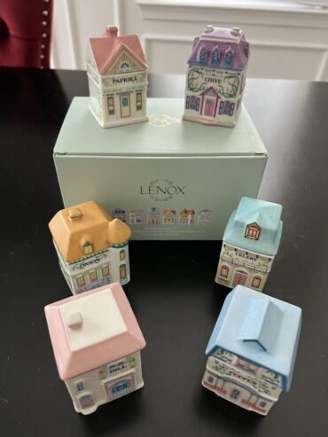 Lenox Spice Village Set #2 6 Pieces 2024 NEW IN BOX