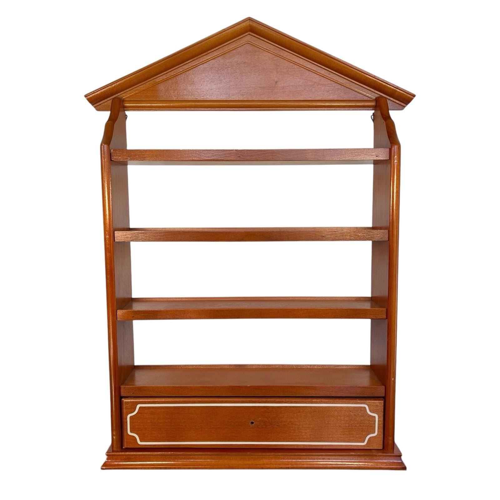 Lenox Spice Village Wood Spice Rack - Original 1989 - Shelf only - NO Knob