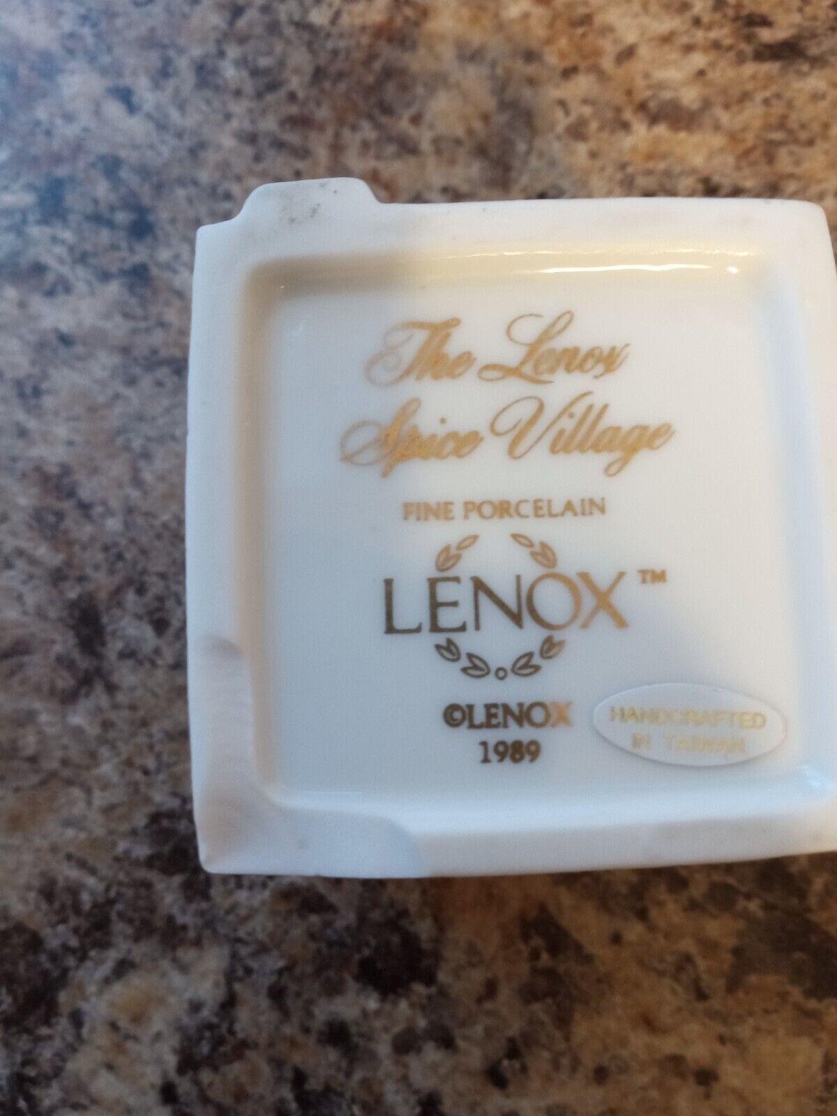 The Lenox Spice Village Complete Set w/ original rack 1989 24 Jars - Image 4