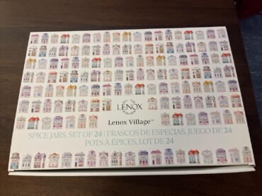 2024 Lenox 24 Piece Spice Village Collection - Full Set Brand New
