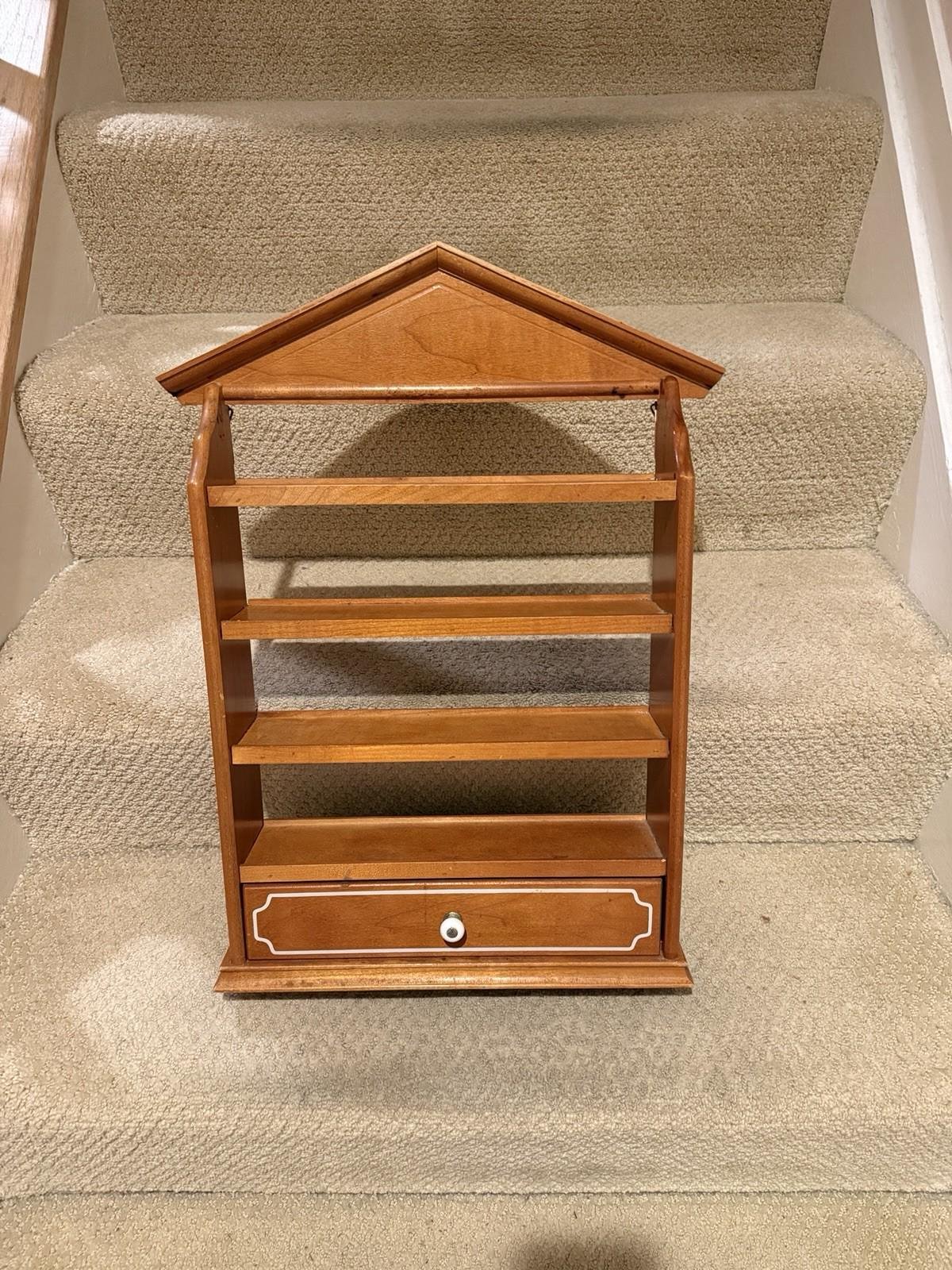 Vintage Original 1989 The Lenox Spice Village Complete with Rack - Image 2