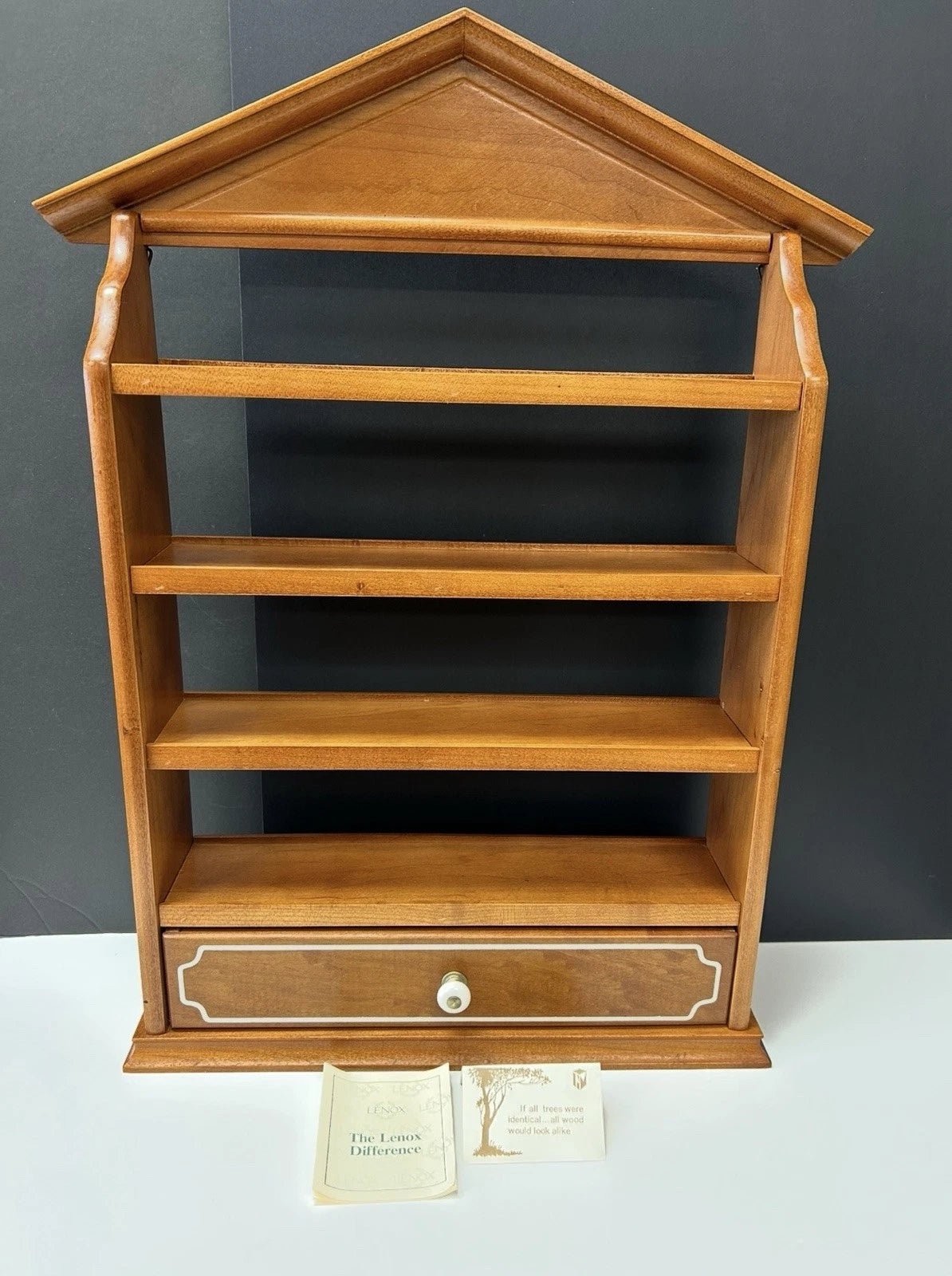 Lenox Spice Village Set Complete Vintage 1989 W/24 Spice Cottages & Rack - Image 9