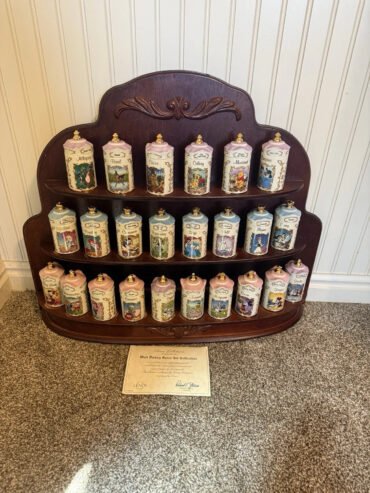 Walt Disney Spice Jar LENOX 1995 24 set