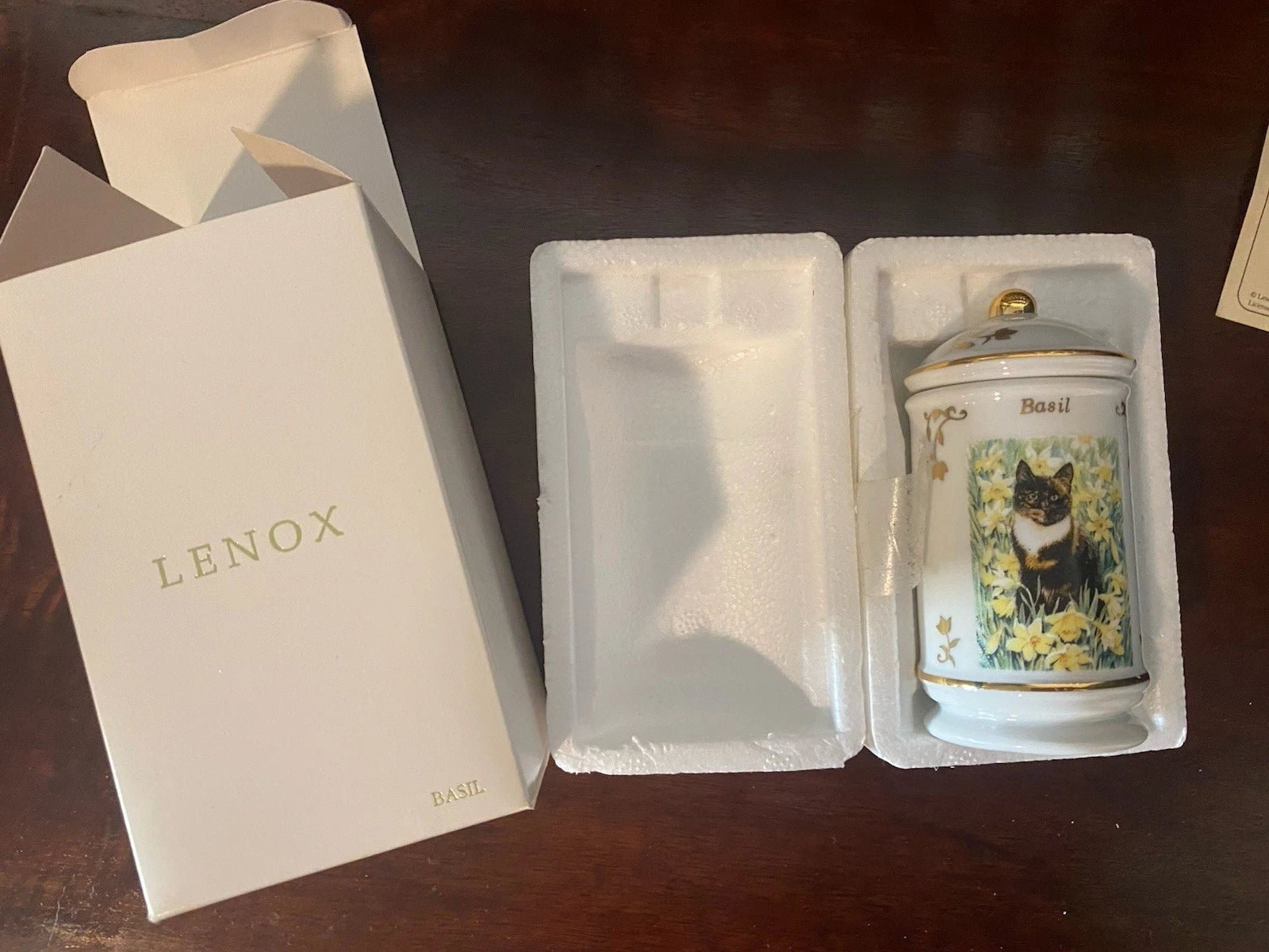 Lenox Cats of Distinction Spice Jar Collection 24 RARE FULL SET W/ Rack & Certif - Image 15