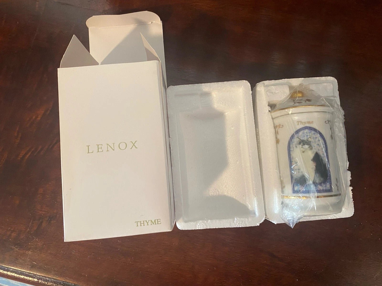 Lenox Cats of Distinction Spice Jar Collection 24 RARE FULL SET W/ Rack & Certif - Image 14