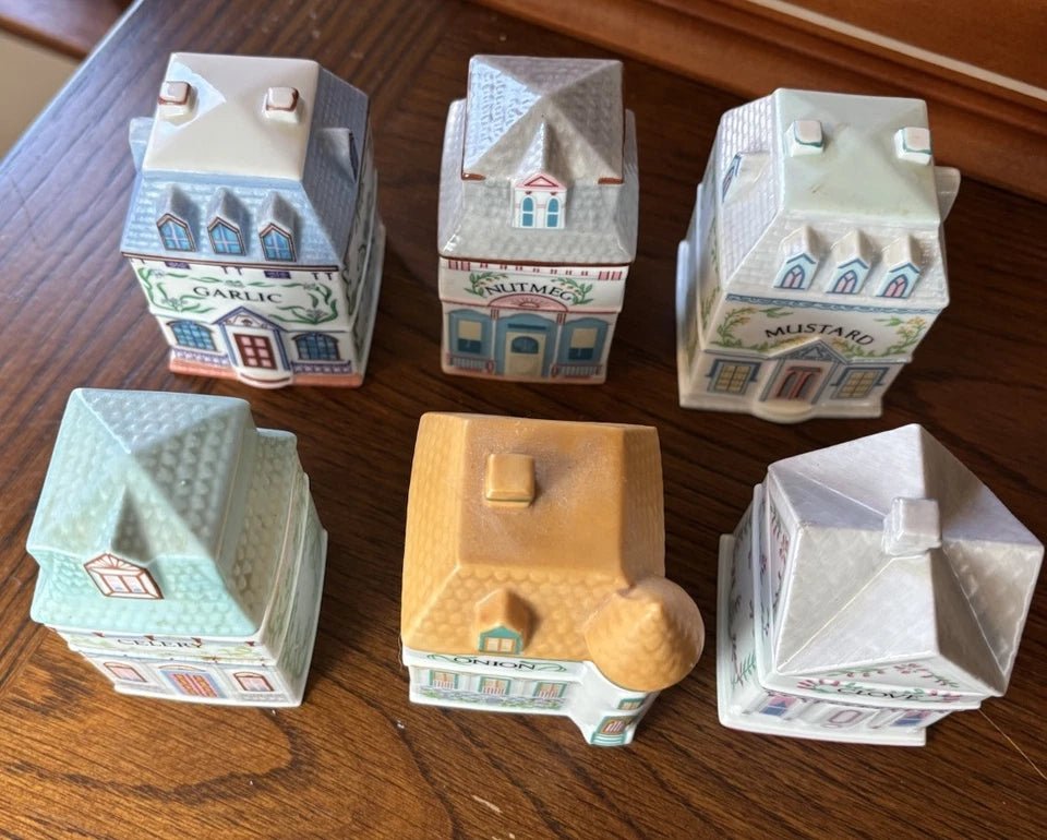 Lenox Spice Village Complete Set Of 24 Handcrafted Fine Porcelain 1989 Taiwan - Image 15