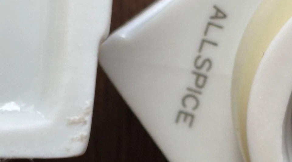 Lenox Spice Village Complete Set Of 24 Handcrafted Fine Porcelain 1989 Taiwan - Image 24